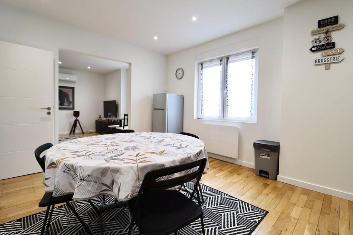 Appartement Cosy Neudorf Climatise Wifi 90M2 Strazburg Dış mekan fotoğraf